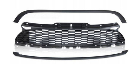Mini Cooper grilă neagră 10-14 r56 r57 r55 jcw stil negru mat negru