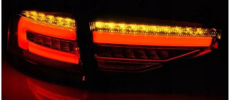 Audi A4 B8 B8 12-15 sedan negru dts LED lămpi negre