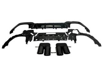 DIFUZOR BMW G20 G21 18-22 MTECH TIPS NEGRU