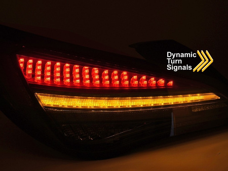 Lămpi spate cu LED pentru Mercedes CLA C117 13-16 fum negru