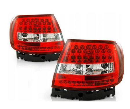 Audi A4 B5 ROȘU ALBASTRU LED lumini spate