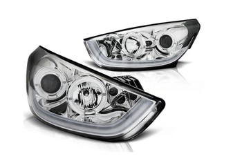 LĂMPI HYUNDAI TUCSON IX35 10-13 LED TUBE CHROME