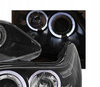 Faruri negre Citroen C4 Angel Eyes