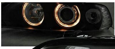 Faruri BMW E39 BLACK RINGI