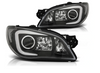 Subaru Impreza Ii Gd 06-07 negru Tube negru lămpi cu LED-uri