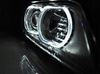 Faruri BMW E39 95-03 Black Ring LED Depo