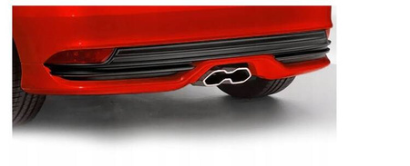 Difuzor sport st stil pentru Ford Focus mk3 15-18 hb