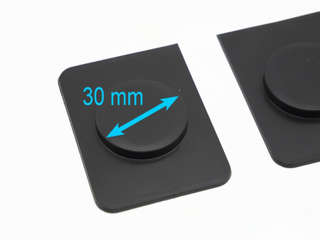 Dopuri pentru gaura senzorului de parcare 4pcs 30mm