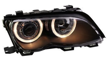 Faruri BMW E46 RINGI BLACK Sedan/Touring