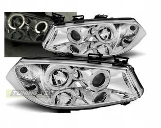 Renault Megane ii faruri 02-05 inele cromate
