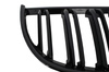 GRILĂ (RINICHI) BMW E90 E91 05-08 NEGRU LUCIOS