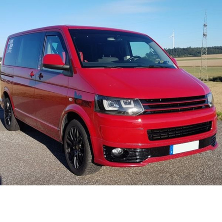 GRILĂ T5 09-15 BEDGELESS FĂRĂ INSIGNĂ NEGRU LUCIOS