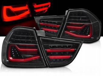 Nume LED-uri lumini spate negru pentru BMW E90 09-11