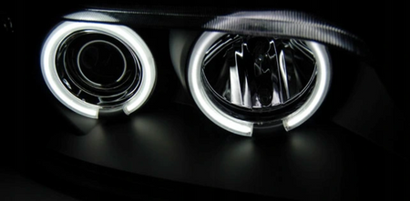 Faruri Bmw Z3 96-02 Ringi Ccfl negru