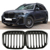 Grilă pentru BMW X7 G07 19-22 SINGLE SLAT GLOSS BLACK