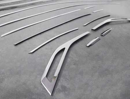 Benzi de geam din jurul geamurilor laterale pentru RENAULT CAPTUR