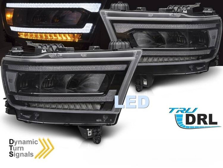 Faruri Dodge Ram 19-22 DRL LED