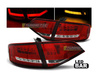 Audi A4 B8 B8 08-11 Sedan Roșu Alb Led Lights