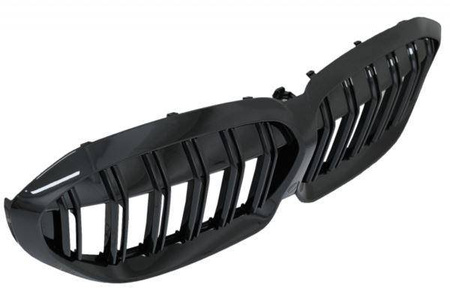 GRILĂ (RINICHI) BMW G20 G21 19- NEGRU LUCIOS