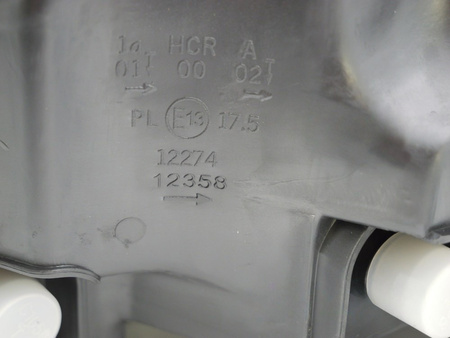 Far dreapta negru pentru Renault Laguna II