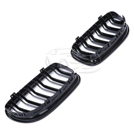 GRILĂ (RINICHI) BMW E90 LCI 08-11 NEGRU LUCIOS