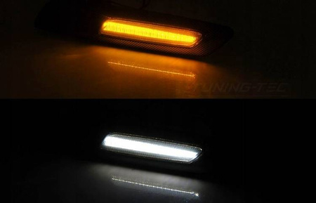 Bmw E60 E90 E92 E82 Semafoare cu led negru lucios