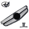 GRILĂ MERCEDES W204 07-14 LOOK AMG NEGRU MAT