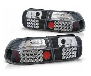 LED Lampi cu LED-uri noi Honda Civic 3d 91-95 Black Led