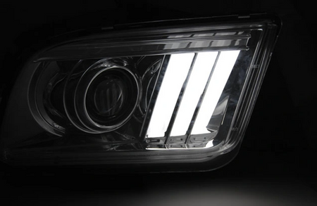 Faruri Ford Mustang 04-09 Chrome Led Bar