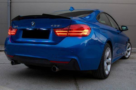 SPOILER BMW F32 LOOK M4 14- ABS NEGRU LUCIOS