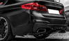 DIFUZOR BMW G30/G31 SEDAN/TOURING 17- NEGRU PIAN