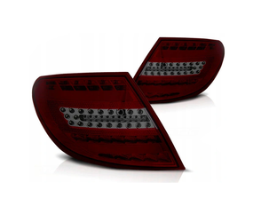 Mercedes W210 95-02 Roșu Fum roșu a condus lumini LED-uri