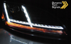 Audi Tt lămpi 10-14 8j negru Led Xenon Drl Afs