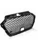 GRILL P. AUDI A3 8V 17- STIL RS3 NEGRU LUCIOS
