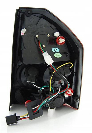 Chrysler 300c 04-08 roșu fum roșu a condus lămpi