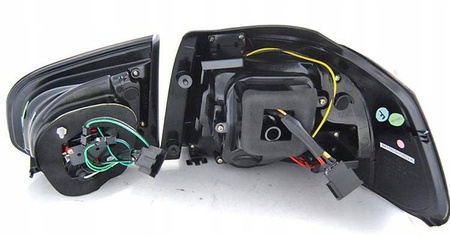 LED lumini spate Vw Golf 6 08-12 negru a condus bara neagră