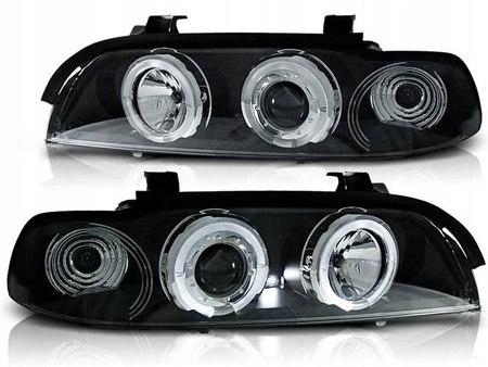 Faruri noi BMW E39 RINGI H1/H1 BLACK RINGI ELECTRICS