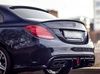 SPOILER MERCEDES W205 4D 15-18 ABS NEGRU LUCIOS