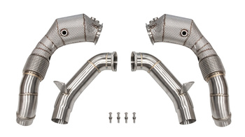 Downpipe BMW M850I/XI G14 G15 G16/M550i G30 / M650i / M750i G11 G12 cu OPF N63 + scut termic