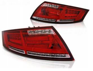 Audi tt 06-14 roșu alb led bar dts lămpi dts