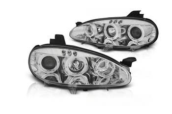 Inel cromat pentru faruri pentru Mazda Mx5 01-05