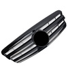 GRILĂ FAȚĂ MERCEDES W221 05-09 NEGRU LUCIOS