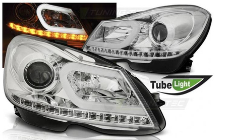 Faruri Mercedes W204 11-14 CHROME LED