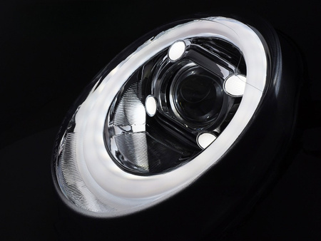 Tub de lumină Chrome LED DRL faruri pentru MINI Cooper F55 / F56 / F57 2014-2017