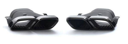 DIFUZOR MERCEDES W205 LOOK C63 AMG NEGRU