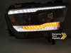 Faruri LED negre pentru Dodge Ram 19-22
