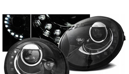 Faruri VW New Beetle negru
