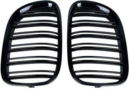 GRILĂ DE RINICHI BMW F01 F02 F03 08-15 M-STYLE GLOSS BL
