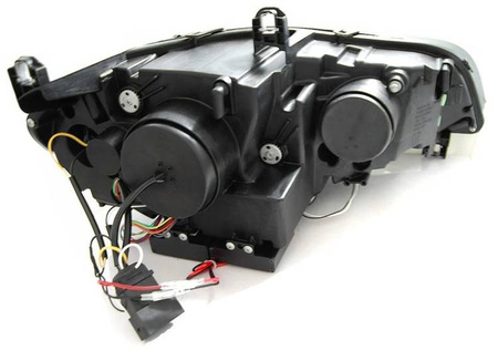 Faruri noi BMW X5 E70 E70 07-10 RINGI 3D DRL CHR XENON AFS