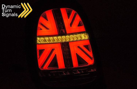 Faruri spate LED Roșu Alb Seq Fit pentru Mini Cooper F55 F56 F57 14-17 6-pini